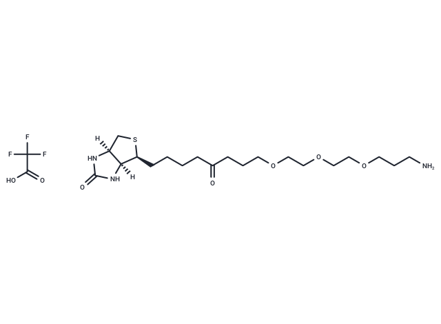 Biotin-C1-PEG3-C3-amine TFA