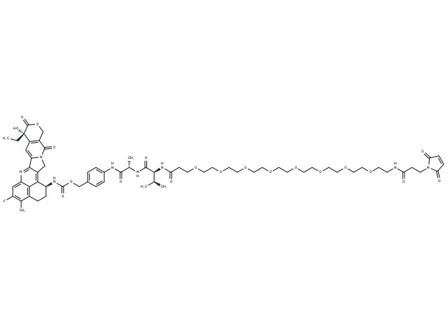 Mal-PEG8-Val-Ala-PAB-Exatecan