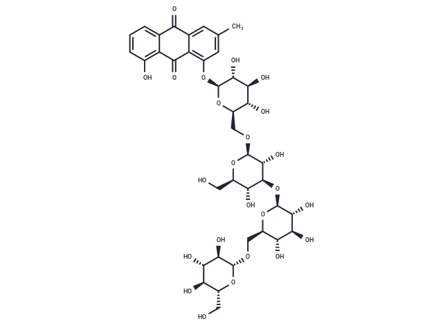 Chrysophanol tetraglucoside