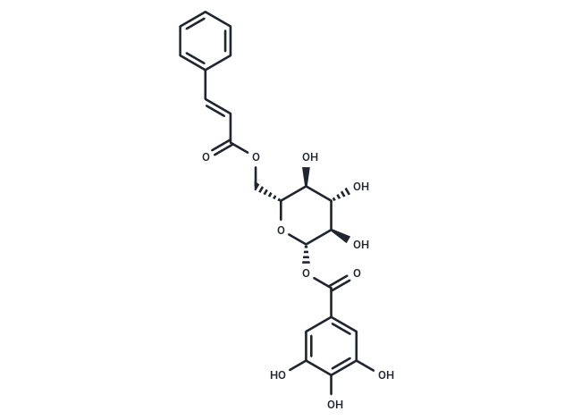 1-O-galloyl-6-O-cinnamoylglucose