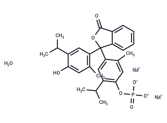 Thymolphthalein monophosphate disodium hydrate