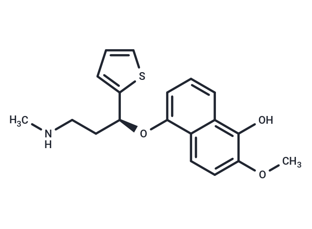 5-hydroxy-6-methoxy (S)-Duloxetine