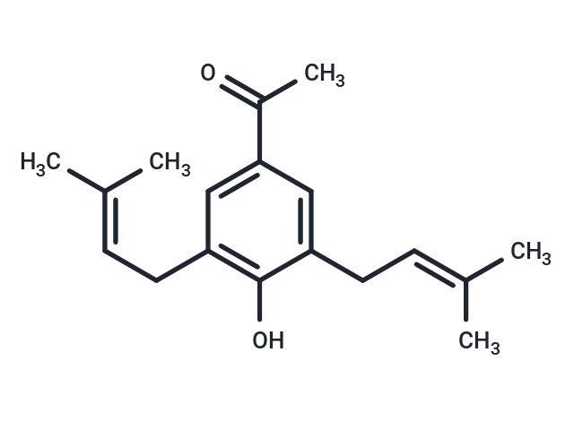 3,5-Diprenyl-4-hydroxyacetophenone