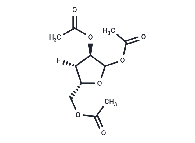 3-Deoxy-3-fluoro-1,2,5-tri-O-acetyl-D-xylofuranose