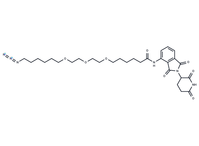 Pomalidomid-C6-PEG3-butyl-N3