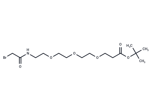 Bromoacetamido-PEG3-C2-Boc