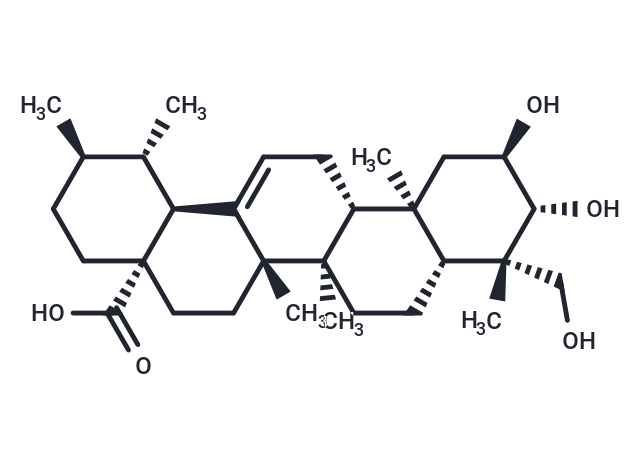 2α,24-Dihydroxyursolic acid