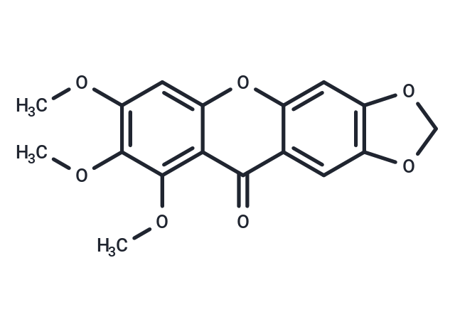 7,8,9-Trimethoxy-10H-1,3-dioxolo[4,5-b]xanthen-10-one