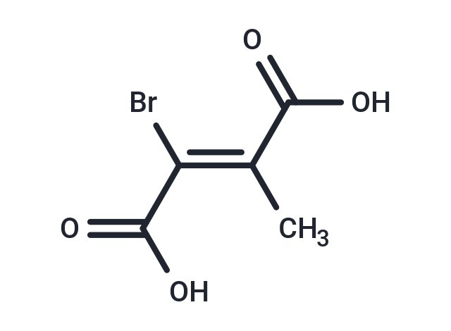 (Z)-2-Bromo-3-methyl-2-butenedioic acid