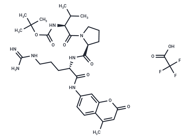 Boc-Val-Pro-Arg-MCA TFA