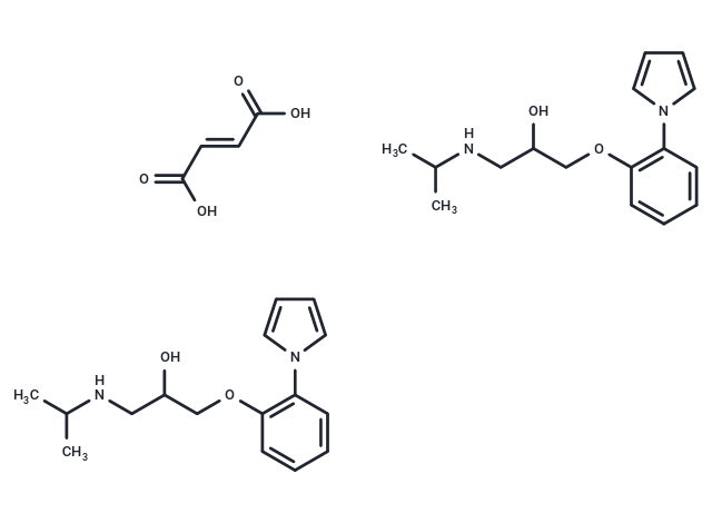 Isamoltane hemifumarate