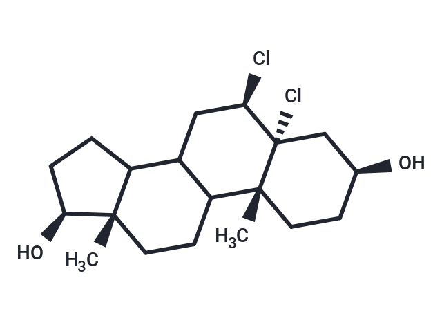 5,6-dichloroandrostane-3,17-diol