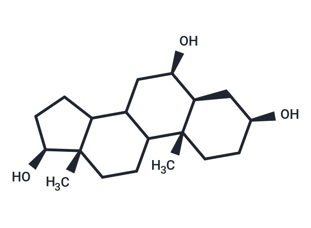 (3S,5S,6R,10R,13S,17S) androstane-3,6,17-triol