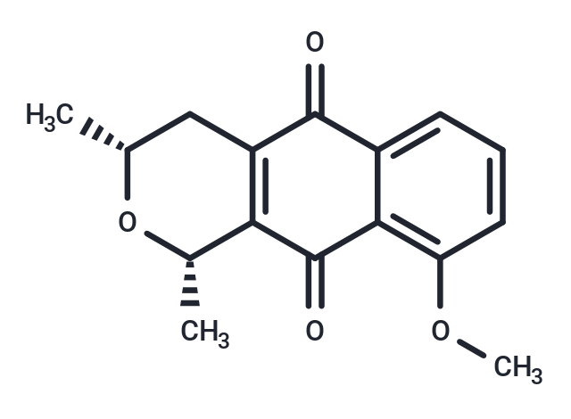 Eleutherin, (-)-