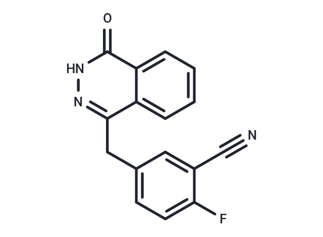 2-Fluoro-5-((4-oxo-3,4-dihydrophthalazin-1-yl)methyl)benzonitrile