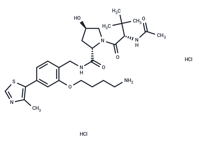 (S,R,S)-AHPC-phenol-C4-NH2 dihydrochloride