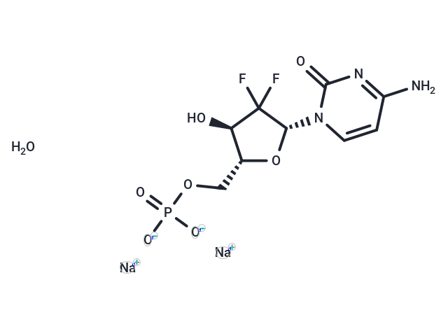 Gemcitabine monophosphate sodium salt hydrate