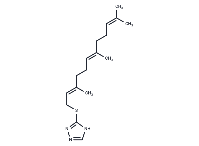 Farnesylthiotriazole