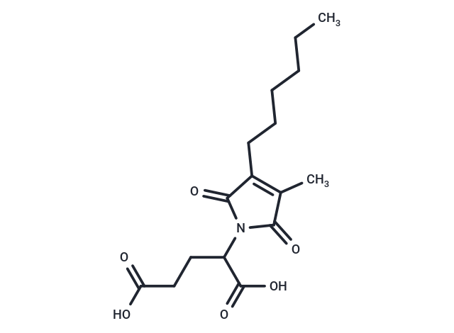 2-(3-hexyl-2,5-dihydro-4-methyl-2,5-dioxo-1H-pyrro