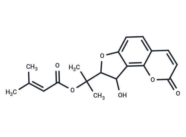 9-Hydroxy-O-senecioyl-8,9-dihydrooroselol