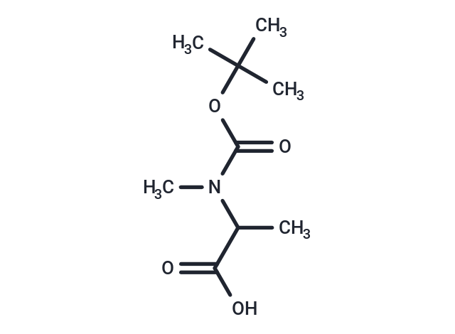 2-((tert-Butoxycarbonyl)(methyl)amino)propanoic acid