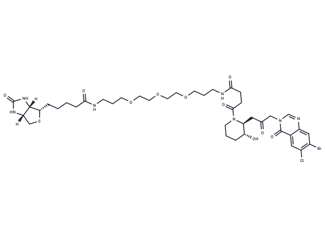 Biotin-PEG3-amide-C2-CO-Halofuginone