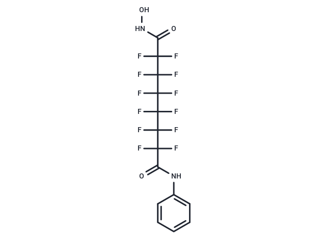 Perfluorinated SAHA