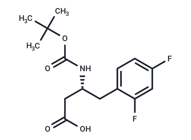 (R)-3-((tert-Butoxycarbonyl)amino)-4-(2,4-difluorophenyl)butanoic acid