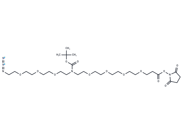 N-(Azido-PEG4)-N-Boc-PEG4-NHS ester