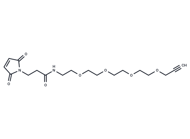 Alkyne-PEG4-maleimide