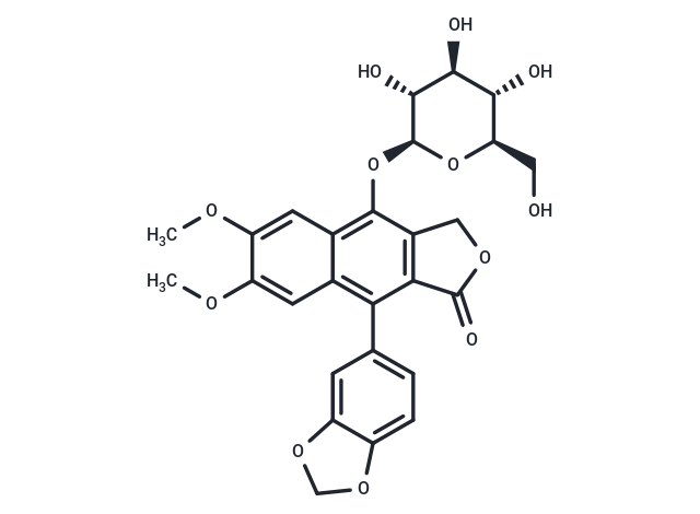 Diphyllin O-glucoside