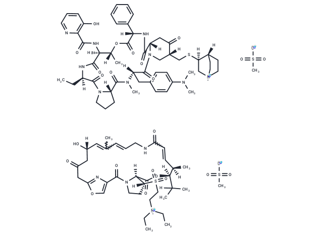 Quinupristin-Dalfopristin Complex (mesylate)