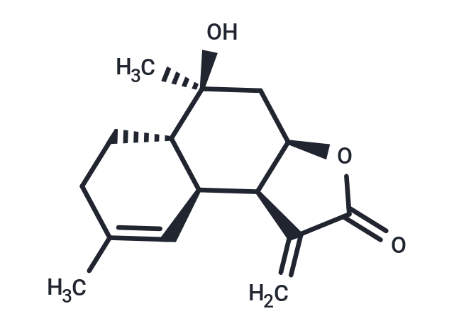 10β-Hydroxycadina-4,11(13)-dien-12,8β-olide