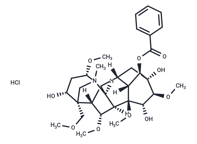 Benzoylmesaconine hydrochloride