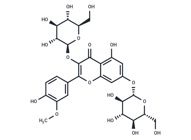 Isorhamnetin 3,7-di-O-β-D-glucopyranoside