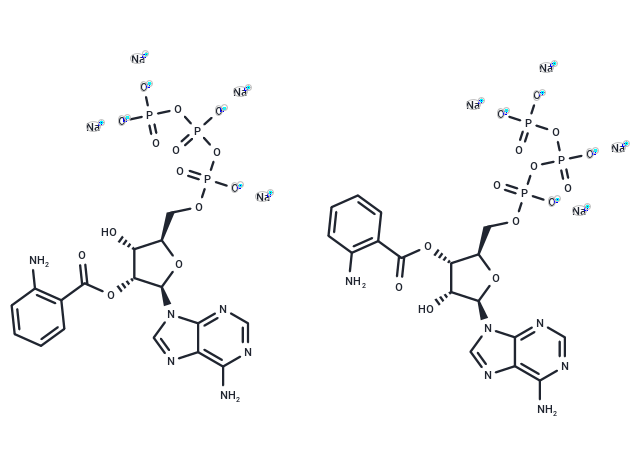 2'(3')-O-Anthraniloyladenosine-5'-O-triphosphate sodium