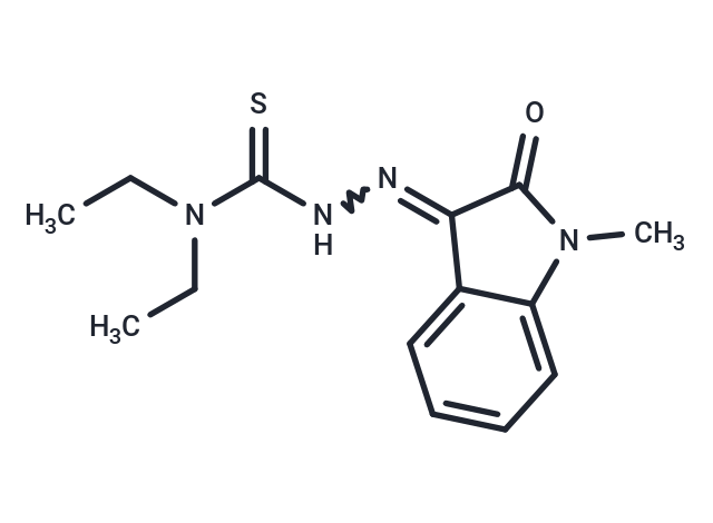 N-Methylisatin beta-4',4'-diethylthiosemicarbazone