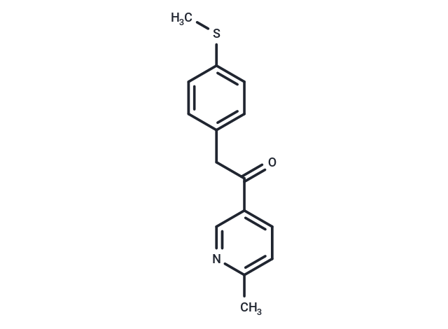 1-(6-Methylpyridin-3-yl)-2-(4-(methylthio)phenyl)ethanone