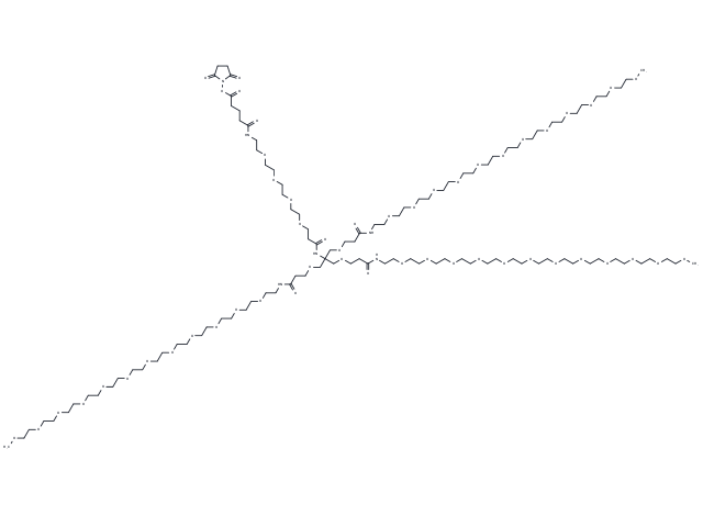 NHS-PEG4-(m-PEG12)3-ester