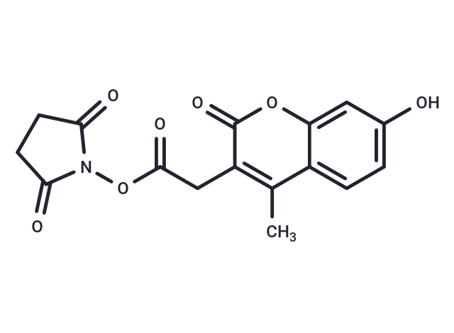 7-Hydroxy-4-methylcoumarin-3-acetic acid, SE