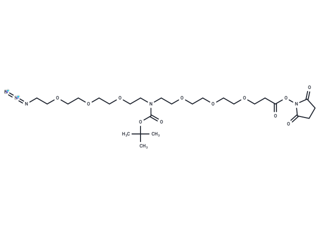 N-(Azido-PEG3)-N-Boc-PEG3-NHS ester