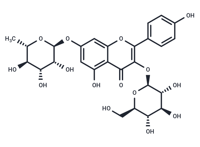 Kaempferol 3-glucoside 7-rhamnoside