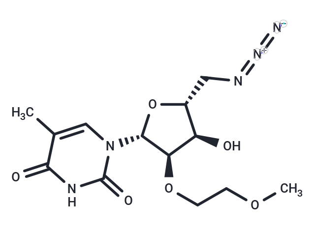 5'-Azido-5'-deoxy-2'-O-(2-methoxyethyl)-5-methyluridine