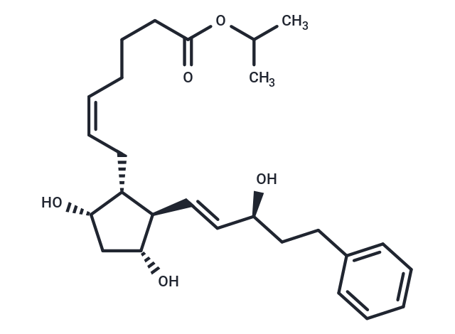 17-phenyl trinor Prostaglandin F2α isopropyl ester