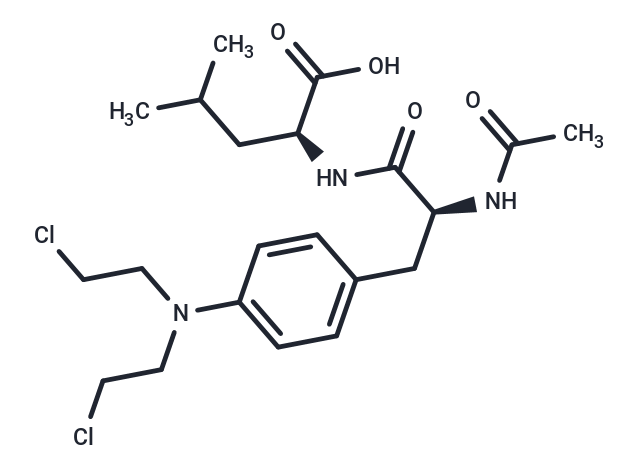 N-Acetylmelphalanylleucine