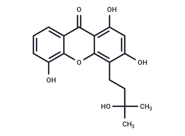 1,3,5-Trihydroxy-4-(3-hydroxy-3-methylbutyl)xanthone