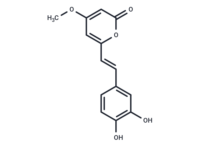 4,12-Dimethoxy-6-(7,8-dihydroxy-7,8-dihydrostyryl)-2-pyrone