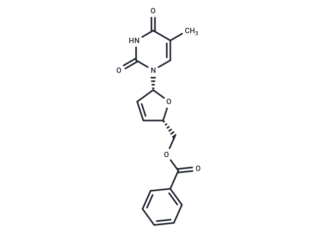 ((2S,5R)-5-(5-Methyl-2,4-dioxo-3,4-dihydropyrimidin-1(2H)-yl)-2,5-dihydrofuran-2-yl)methyl benzoate