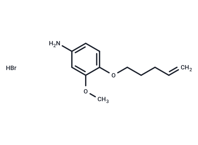 m-Anisidine, 4-(4-pentenyloxy)-, hydrobromide