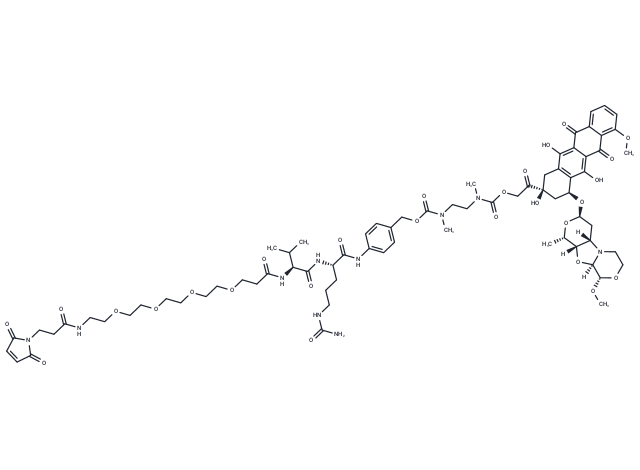 Mal-PEG4-VC-PAB-DMEA-PNU-159682